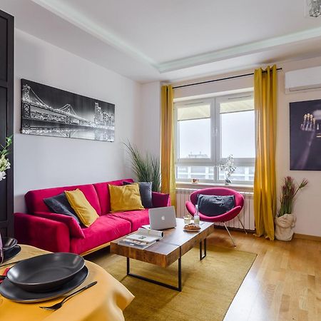 وارسو Luxury Apartments In Platinum Tower المظهر الخارجي الصورة
