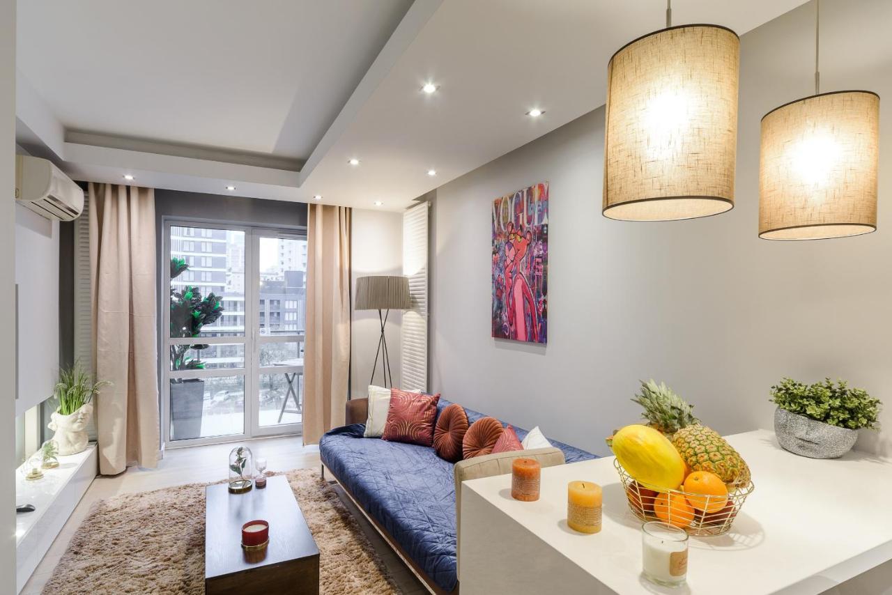 وارسو Luxury Apartments In Platinum Tower المظهر الخارجي الصورة