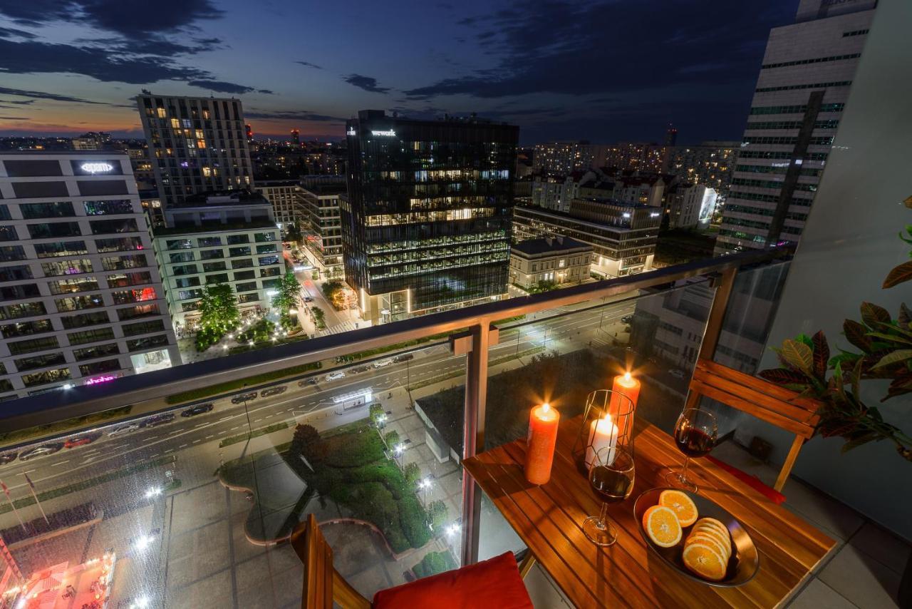وارسو Luxury Apartments In Platinum Tower المظهر الخارجي الصورة
