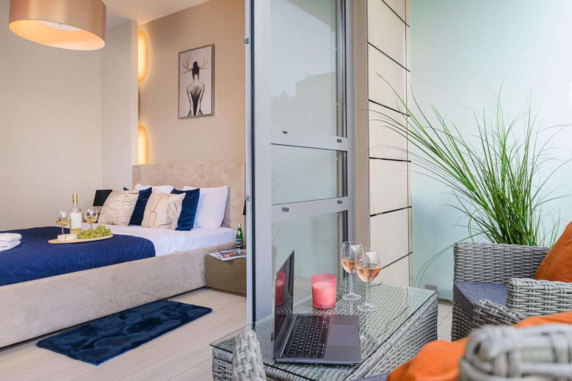 وارسو Luxury Apartments In Platinum Tower المظهر الخارجي الصورة