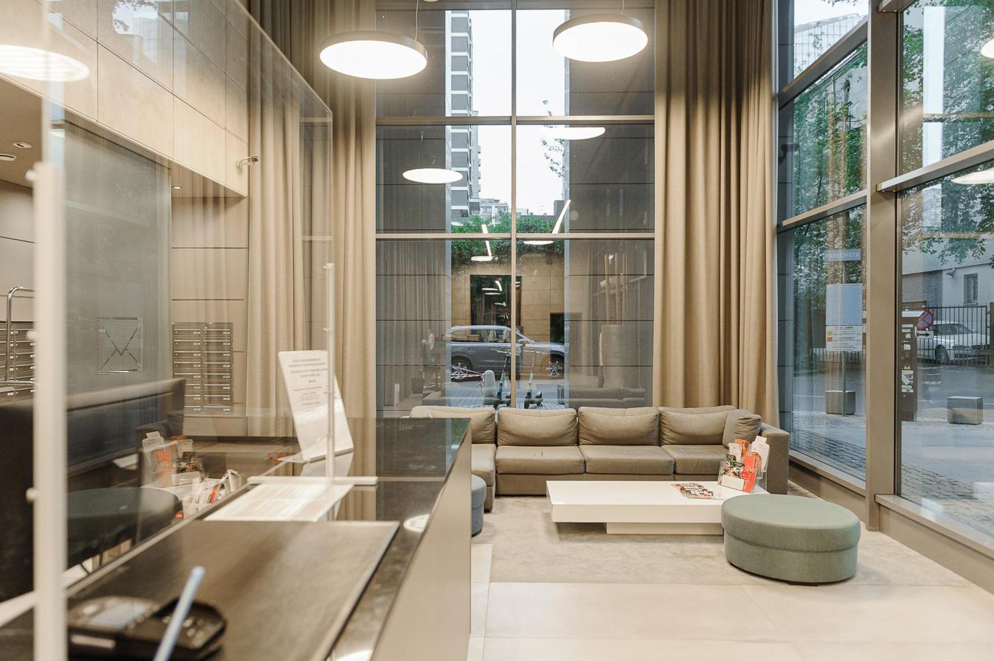 وارسو Luxury Apartments In Platinum Tower المظهر الخارجي الصورة