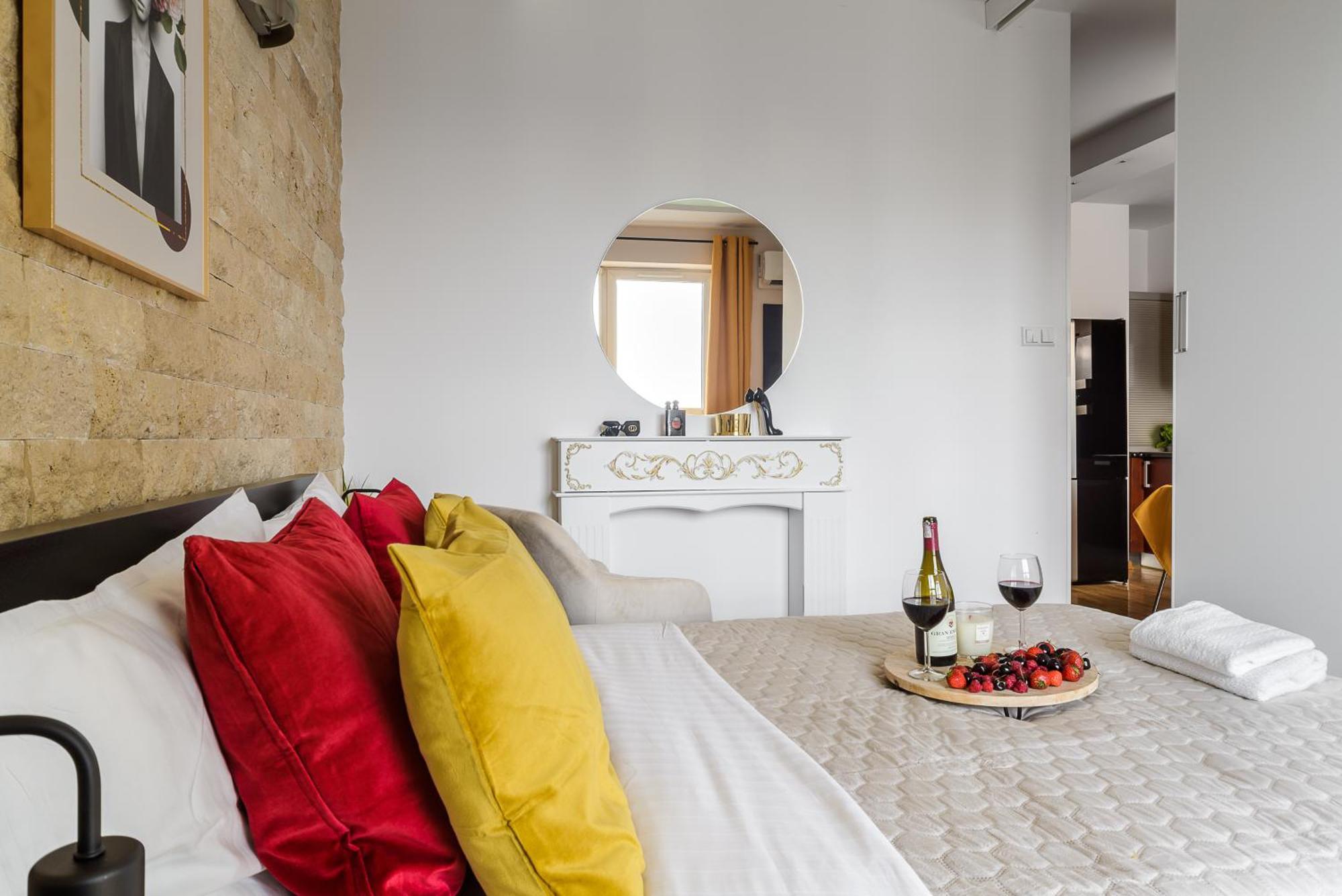 وارسو Luxury Apartments In Platinum Tower المظهر الخارجي الصورة