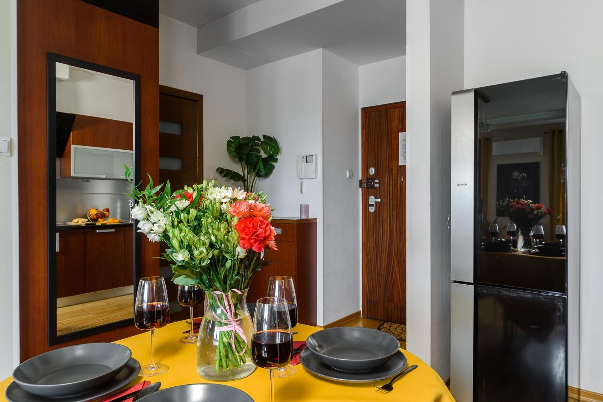 وارسو Luxury Apartments In Platinum Tower المظهر الخارجي الصورة